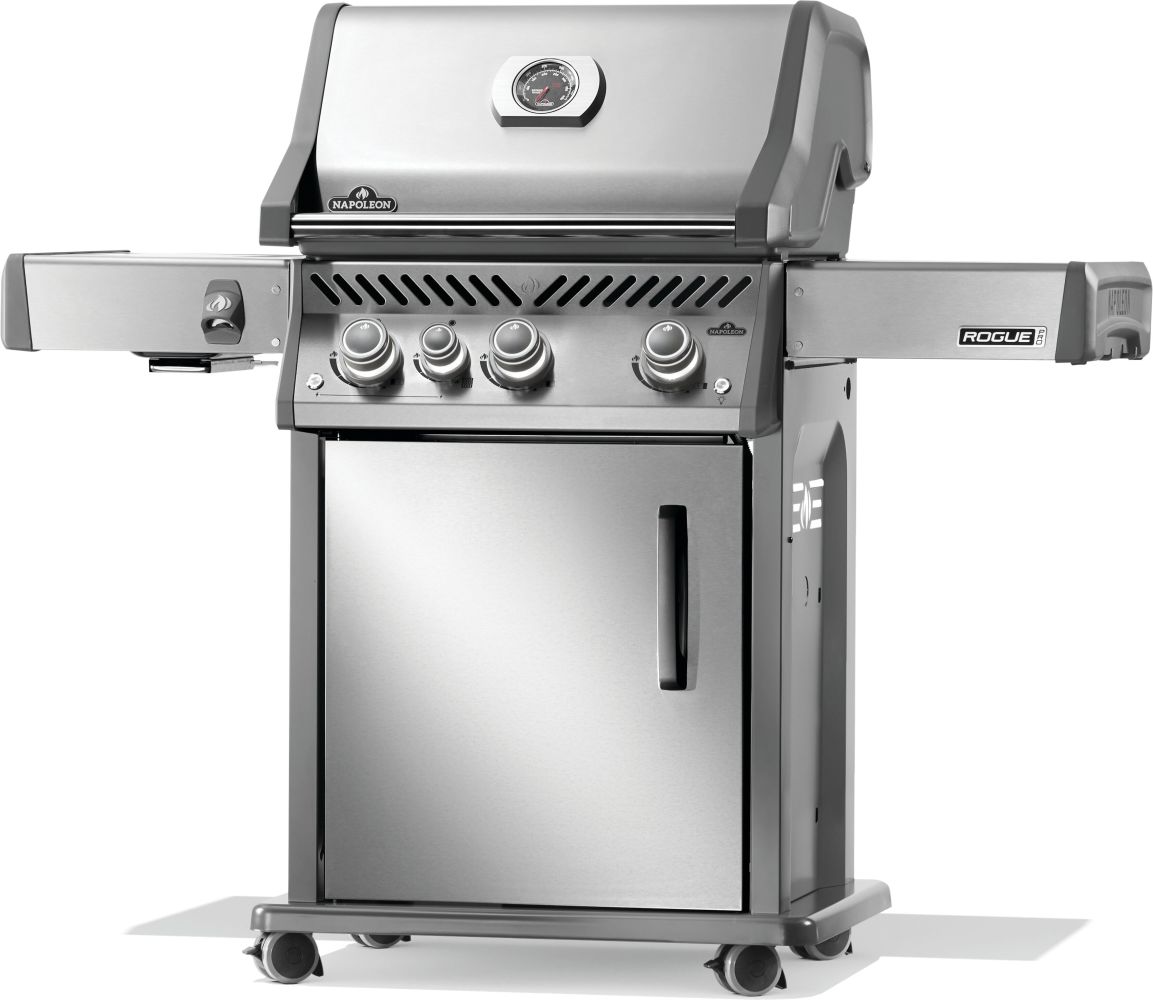 Napoleon Rogue® PRO 425 SIB Gas BBQ with Infrared Side Burner RP425SIBPSS-2-GB - Image 6